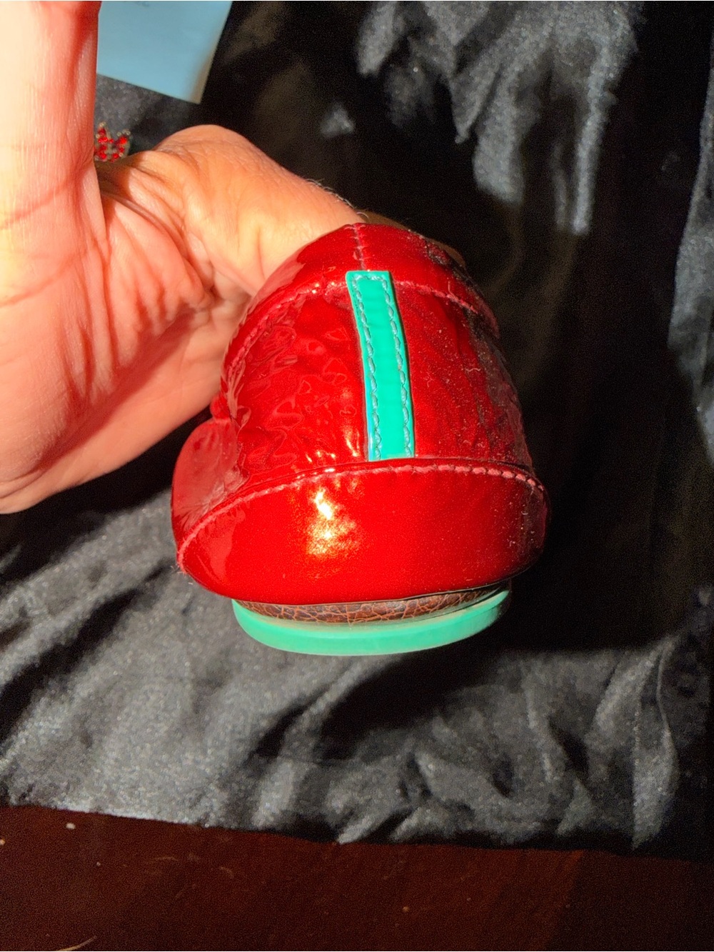 Rare original red diamond tieks in beautiful condition - Picture 4 of 7